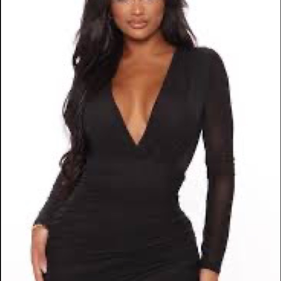 Sheer Goes Nothing Mini Dress - Picture 5 of 6